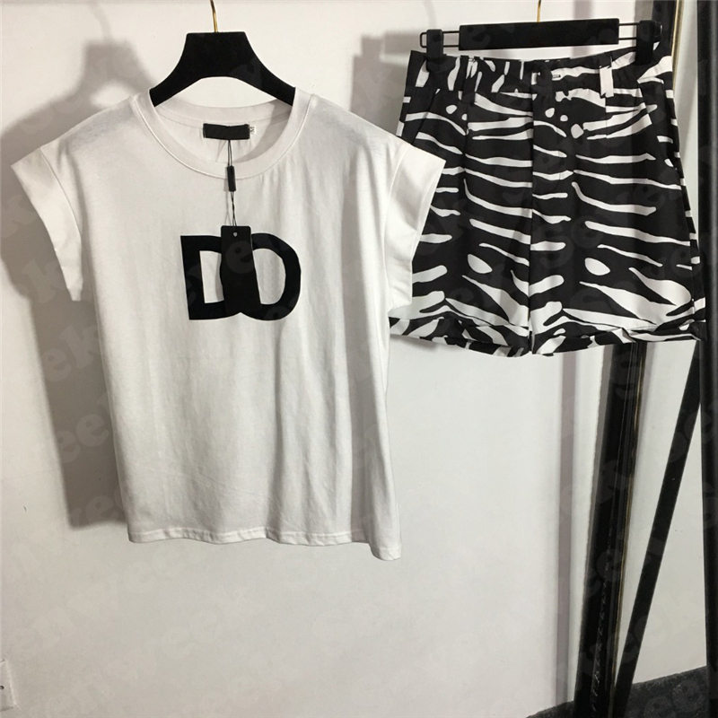 Letter Printed Womens T Shirts Shorts Suits Summer Fashion Zebra Pattern High Waist Short Pants Short Sleeve Pullover Tees, White
Letter Printed Womens T Shirts Shorts Suits Summer Fashion Zebra Pattern High Waist Short Pants Short Sleeve Pullover Tees, White