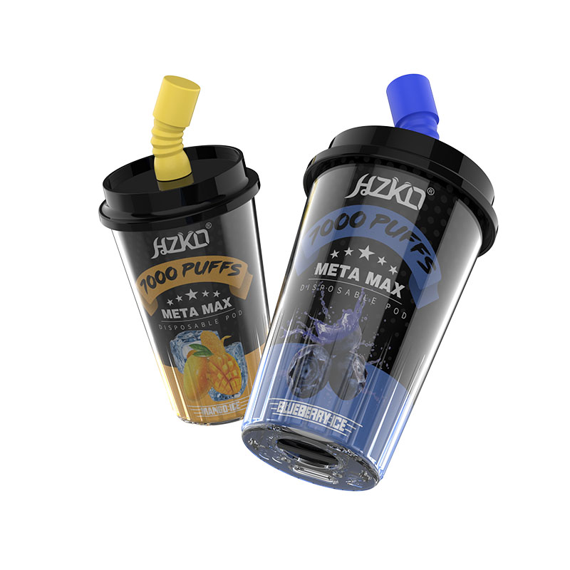 Original HZKO 7000puffs Disposable E Cigarettes Vape 600Mah Vapes Pen With 15ml Pre-filled 600mAh Rechargeable 1.2 mesh coil TYPE-C puff 7000
Original HZKO 7000puffs Disposable E Cigarettes Vape 600Mah Vapes Pen With 15ml Pre-filled 600mAh Rechargeable 1.2 mesh coil TYPE-C puff 7000
