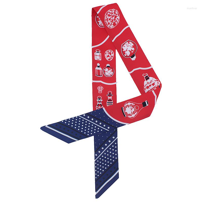 Scarves Twill Silk Small Women Fashion Scarf Little Bottle Print Hair Bags Handle Tie Multifunction Hand Ribbon M323
Scarves Twill Silk Small Women Fashion Scarf Little Bottle Print Hair Bags Handle Tie Multifunction Hand Ribbon M323