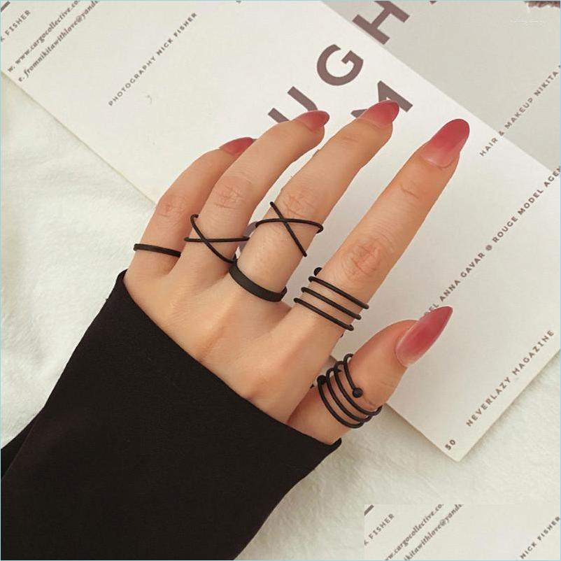 Cluster Rings Cluster Rings 6Pcs/Set Punk Finger Minimalist Smooth Gold Color Geometric Metal For Women Girls Party Jewelry Bijoux F Dhfkq
Cluster Rings Cluster Rings 6Pcs/Set Punk Finger Minimalist Smooth Gold Color Geometric Metal For Women Girls Party Jewelry Bijoux F Dhfkq