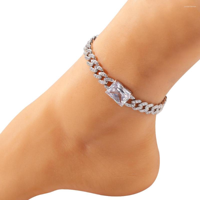 Anklets Heart Big CZ 9mm Chain Bling Iced Out Cubic Zircon Mirco Pave Prong Setting Brass Anklet Fashion Hip Hop Jewelry BA002
Anklets Heart Big CZ 9mm Chain Bling Iced Out Cubic Zircon Mirco Pave Prong Setting Brass Anklet Fashion Hip Hop Jewelry BA002
