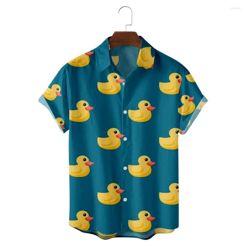 Men's Casual Shirts Men's And Women's Dark Green Duck Print Hawaiian Breathable Short Sleeve Single Button Down Fashionable Lapel, Xwy-mlyz-01
Men's Casual Shirts Men's And Women's Dark Green Duck Print Hawaiian Breathable Short Sleeve Single Button Down Fashionable Lapel, Xwy-mlyz-01
