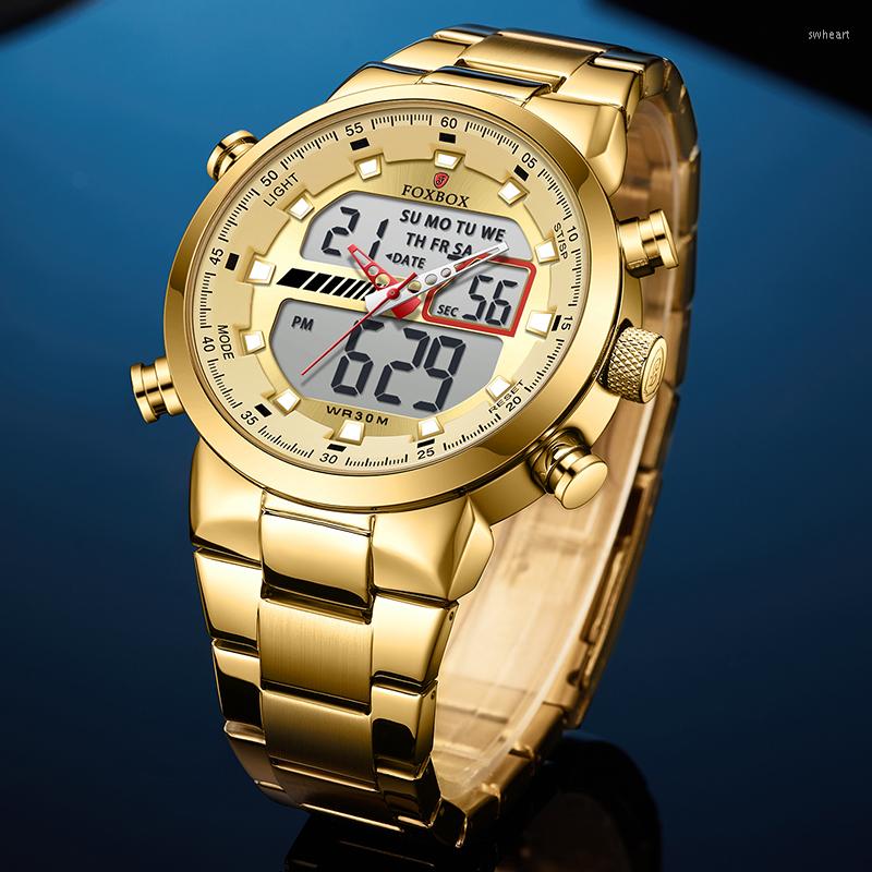 Wristwatches LIGE Men Watch Top Man Military Sport Quartz Wrist Watches Stainless Steel LED Digital Clock Relogio Masculino BOX, Silver white
Wristwatches LIGE Men Watch Top Man Military Sport Quartz Wrist Watches Stainless Steel LED Digital Clock Relogio Masculino BOX, Silver white