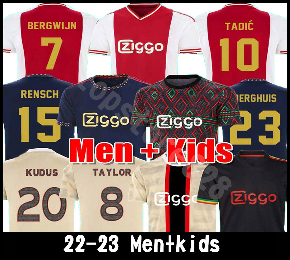 TADIC 2022 2023 Soccer Jersey fans player BASSEY BERGHUIS Third black Kit BLIND KLAASSEN TAYLOR 22 23 football shirts men kids uniforms BERGWIJN MARLEY, Wine red
TADIC 2022 2023 Soccer Jersey fans player BASSEY BERGHUIS Third black Kit BLIND KLAASSEN TAYLOR 22 23 football shirts men kids uniforms BERGWIJN MARLEY, Wine red