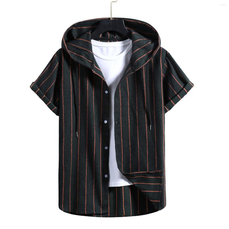 Men's Casual Shirts 1 Year Men's Shirt Slim Corduroy Women, Black