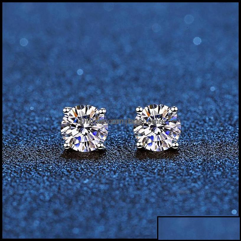 Stud Stud Earrings Jewelry Real 14K White Gold Plated Sterling Sier 4 Prong Diamond Earring For Women Men Ear 1Ct 2Ct 4Ct 220211 Dro Otnpv
Stud Stud Earrings Jewelry Real 14K White Gold Plated Sterling Sier 4 Prong Diamond Earring For Women Men Ear 1Ct 2Ct 4Ct 220211 Dro Otnpv