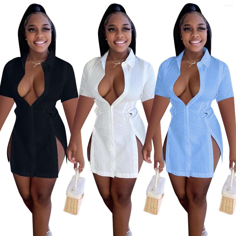 Women' Blouses 2022 Summer Clothes For Women Shirts Fashion Casual Suit Collar T-shirt Cardigan Ladies Slit Sexy, White
Women' Blouses 2022 Summer Clothes For Women Shirts Fashion Casual Suit Collar T-shirt Cardigan Ladies Slit Sexy, White