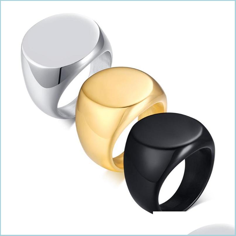 Cluster Rings Cluster Rings Big Large Black Gold Sier Color Male Men Statement Round Solid Stainless Steel Fashion Jewelry Size 8 9 Dhvam
Cluster Rings Cluster Rings Big Large Black Gold Sier Color Male Men Statement Round Solid Stainless Steel Fashion Jewelry Size 8 9 Dhvam