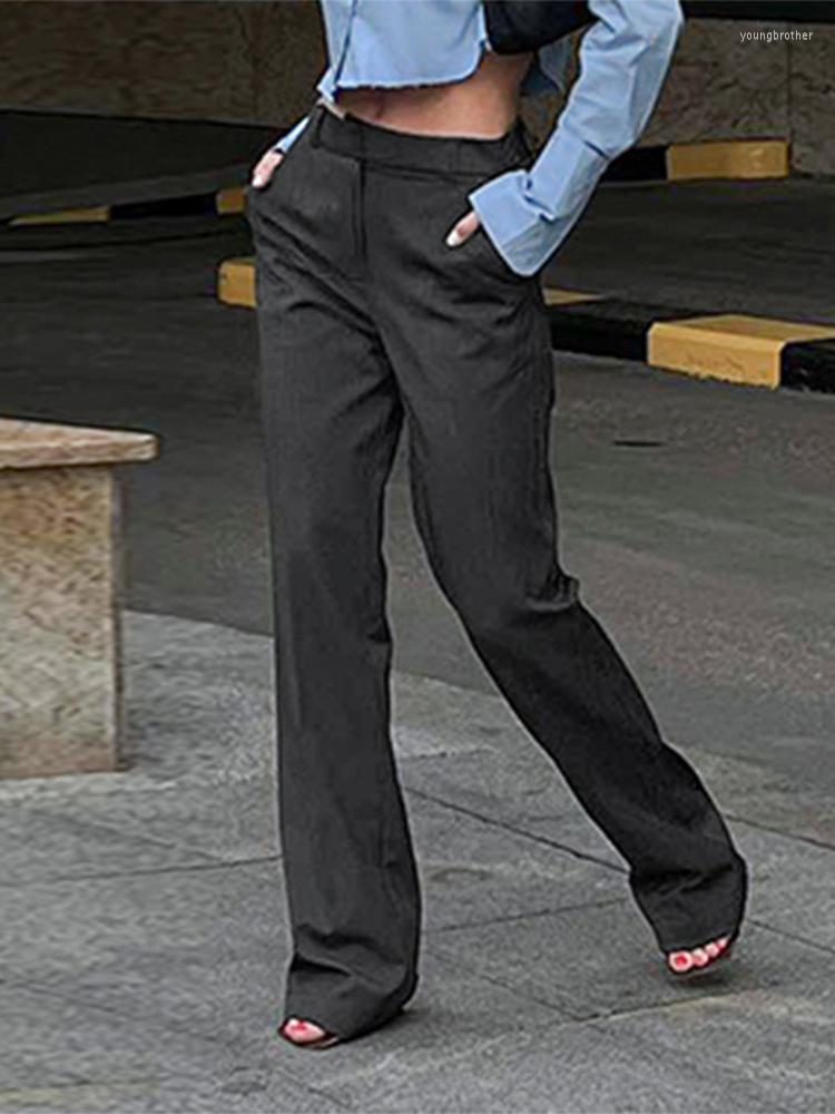 Women' Sweaters Autumn High Waist Women Pants Loose Straight All-match Office Ladies Trousers 2022 Casual Simple Elegant Female Suits, Gray
Women' Sweaters Autumn High Waist Women Pants Loose Straight All-match Office Ladies Trousers 2022 Casual Simple Elegant Female Suits, Gray
