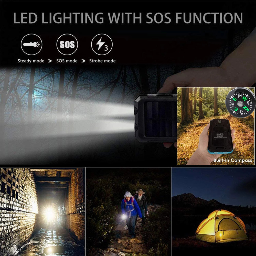 Outdoor Gadgets Survival Camping Equipment Tool Portable Waterproof With LED Flashlights for Adventure 221102