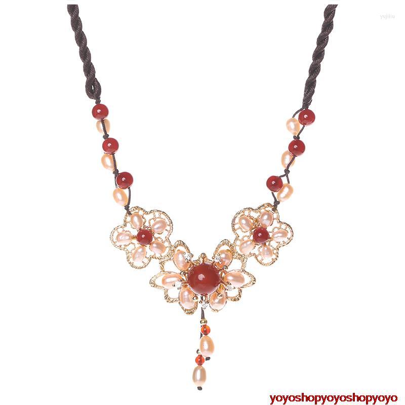 Choker Natural Agate Pearl Vintage Chinese Classical Pink Handmade Woman Girl Pendant Necklace Colar Collier Sweater Chain
Choker Natural Agate Pearl Vintage Chinese Classical Pink Handmade Woman Girl Pendant Necklace Colar Collier Sweater Chain