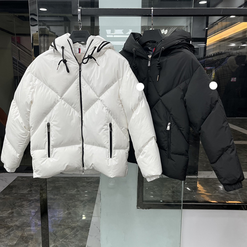 estom designer womens down jacket French hooded letters classic embroidered badge mens winter jacket warm puffer jackets size 0/1/2, White 01 
estom designer womens down jacket French hooded letters classic embroidered badge mens winter jacket warm puffer jackets size 0/1/2, White 01