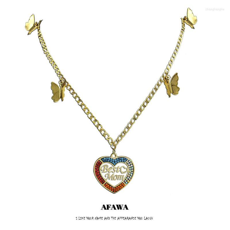 Pendant Necklaces 2022 Fashion Mom Crystal Stainless Steel Chain Butterfly Jewelry Mother's Day Gift N9528S05
Pendant Necklaces 2022 Fashion Mom Crystal Stainless Steel Chain Butterfly Jewelry Mother's Day Gift N9528S05