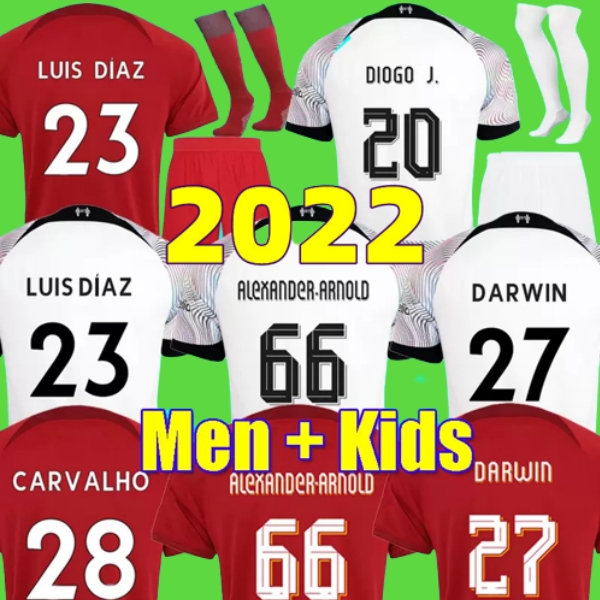 22 23 soccer jersey SAHLAH fans tees football shirt ALEXANDER ARNOLD DARWIN top 2022 2023 Nunez DIaz Diogo Luis DIaz Carvalho maillot Jesery men kids kit, Bag
22 23 soccer jersey SAHLAH fans tees football shirt ALEXANDER ARNOLD DARWIN top 2022 2023 Nunez DIaz Diogo Luis DIaz Carvalho maillot Jesery men kids kit, Bag
