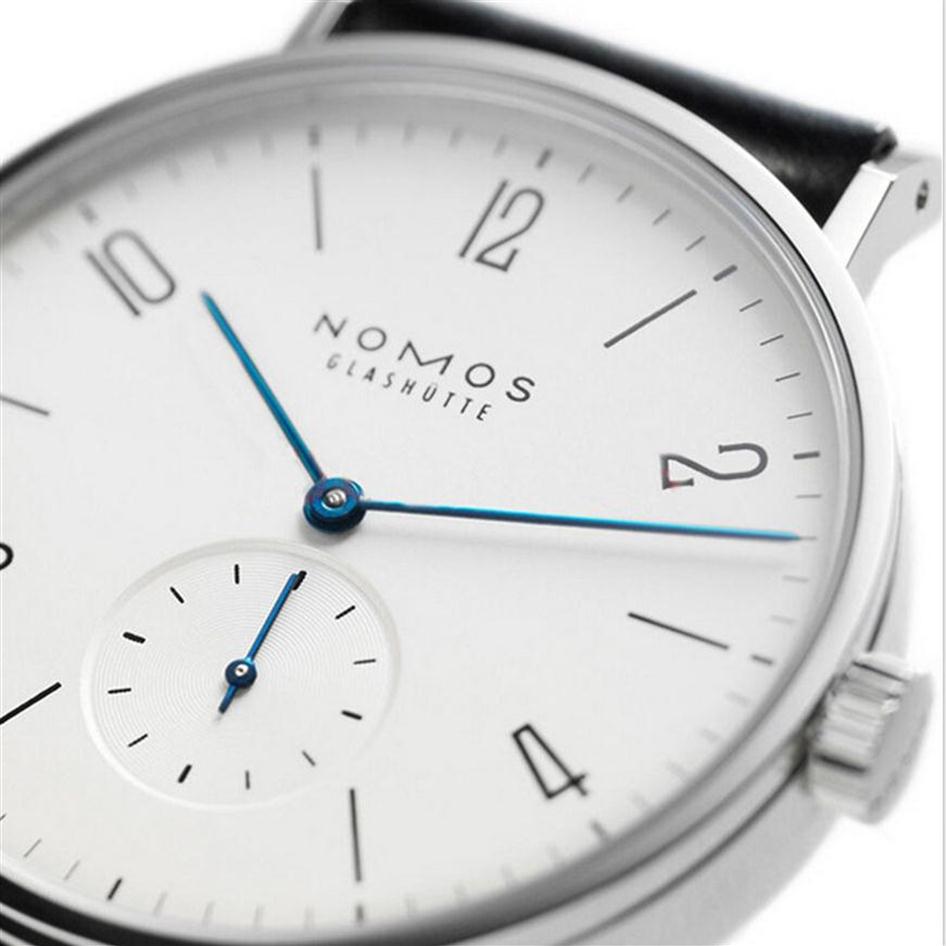 Top New NOMOS 8mm Dial Luxury Mens Watches Independent Seconds Steel Case Leather Watch Quality Wristwatches241g280Z, Black
Top New NOMOS 8mm Dial Luxury Mens Watches Independent Seconds Steel Case Leather Watch Quality Wristwatches241g280Z, Black