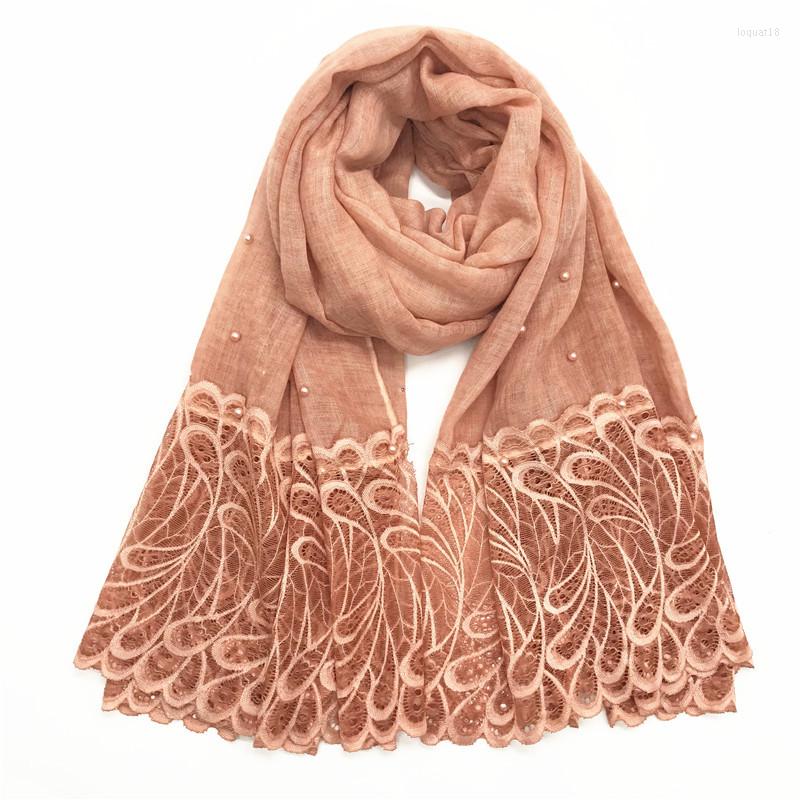 Scarves Soft Cotton Lace Edges Malaysia Scarf Naild Pearl Plain Embroidery Head Wrap Muslim Hijab Long Shawl Turban Headscarf Stole
Scarves Soft Cotton Lace Edges Malaysia Scarf Naild Pearl Plain Embroidery Head Wrap Muslim Hijab Long Shawl Turban Headscarf Stole
