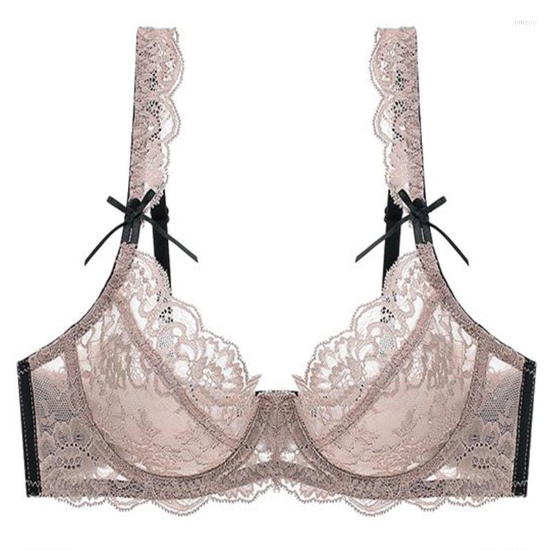 Bras 2022 Lace Plus Size ABCDE Cup Underwear Women Three Quarter Top Sexy Ultra Thin Thick BH Push Up Female Lingerie, Khaki
Bras 2022 Lace Plus Size ABCDE Cup Underwear Women Three Quarter Top Sexy Ultra Thin Thick BH Push Up Female Lingerie, Khaki