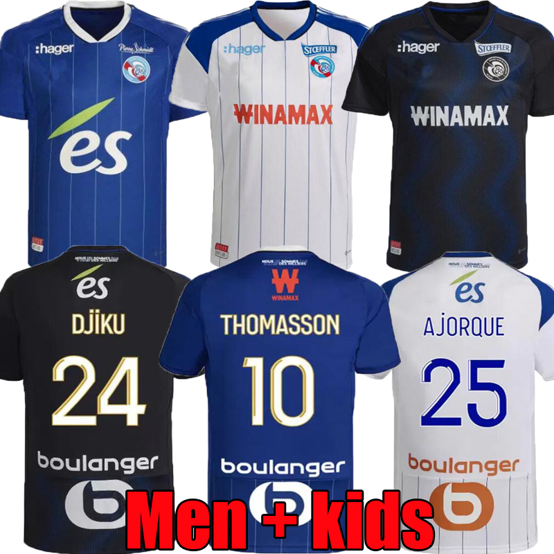 22 23 RC Strasbourg Alsace soccer jerseys maillot de foot home blue 2022 2023 AHOLOU THOMASSON LiEnard Diallo DJIKU AJORQUE Gameiro football shirts home away third, 22/23;away
22 23 RC Strasbourg Alsace soccer jerseys maillot de foot home blue 2022 2023 AHOLOU THOMASSON LiEnard Diallo DJIKU AJORQUE Gameiro football shirts home away third, 22/23;away