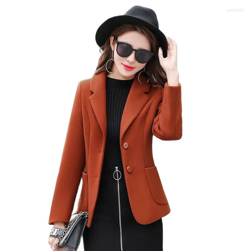 Women's Wool 2022 Winter Short Coat Women Korean Autumn Woolen Fashion Blend Elegant Jacket Female Overcoat, Red
Women's Wool 2022 Winter Short Coat Women Korean Autumn Woolen Fashion Blend Elegant Jacket Female Overcoat, Red