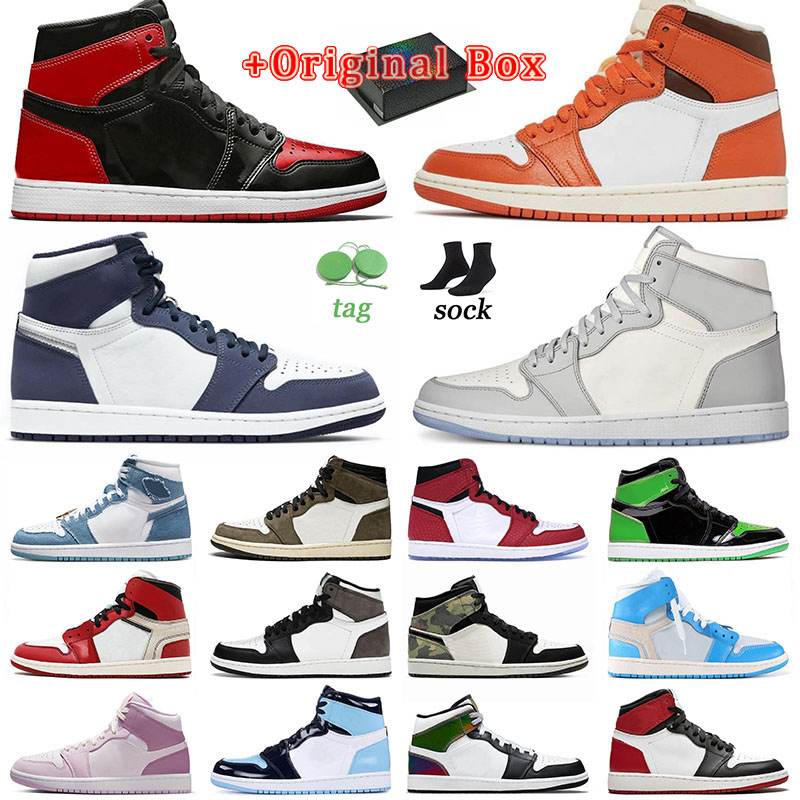 High Og J1 Basketball Shoe Jumpman1 1s with Box Wholesale Designer Mens Womens Eur36-47 Us12 Us13 Patent Bred Green Chicago Unc Denim Starfish Wheat Sneakers Trainers, A33 36-46 grey camo
High Og J1 Basketball Shoe Jumpman1 1s with Box Wholesale Designer Mens Womens Eur36-47 Us12 Us13 Patent Bred Green Chicago Unc Denim Starfish Wheat Sneakers Trainers, A33 36-46 grey camo