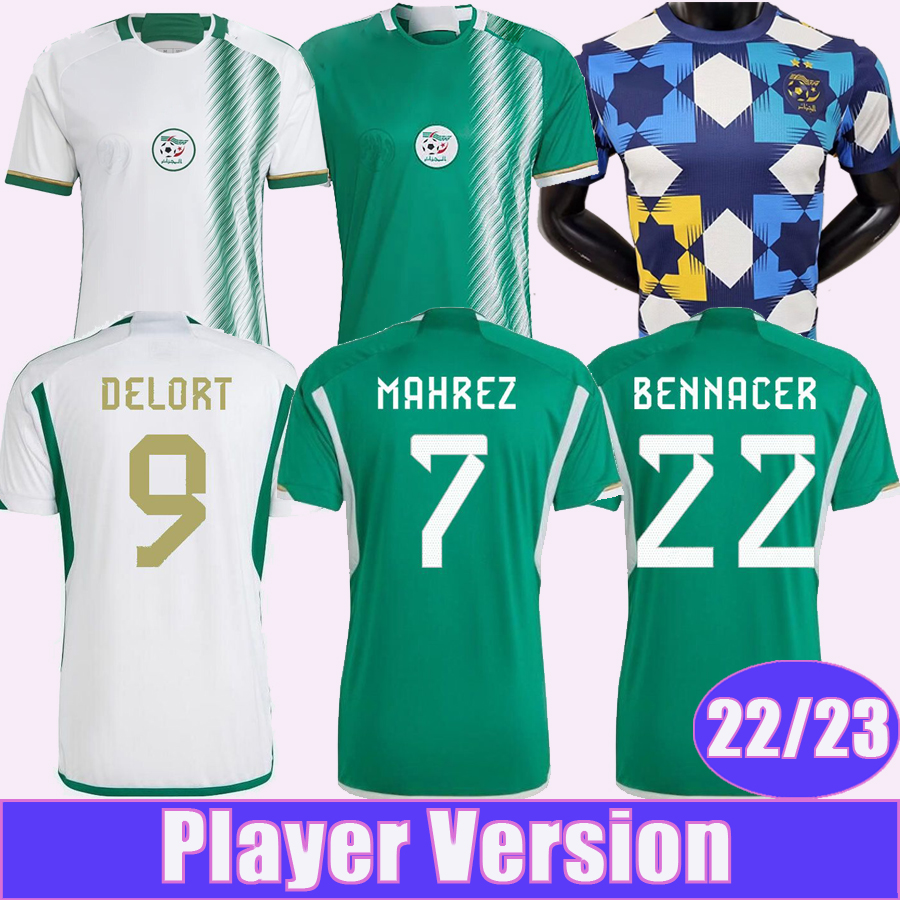 22 23 Algeria MAHREZ FEGHOULI Mens Soccer Jerseys Player Version SLIMANI BENNACER ATAL Home Away Training Wear Football Shirt Uniforms, Qy8143 22 23 away caf patch
22 23 Algeria MAHREZ FEGHOULI Mens Soccer Jerseys Player Version SLIMANI BENNACER ATAL Home Away Training Wear Football Shirt Uniforms, Qy8143 22 23 away caf patch