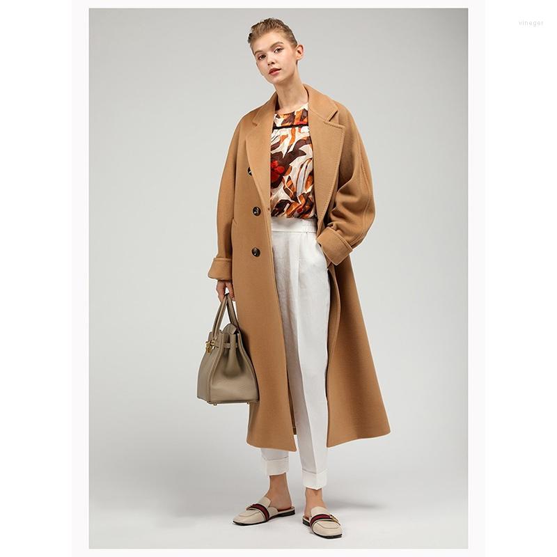 Women's Trench Coats High-end Camel Double Breasted Cashmere Coat Women's Medium Long Wool Woolen For Women
Women's Trench Coats High-end Camel Double Breasted Cashmere Coat Women's Medium Long Wool Woolen For Women