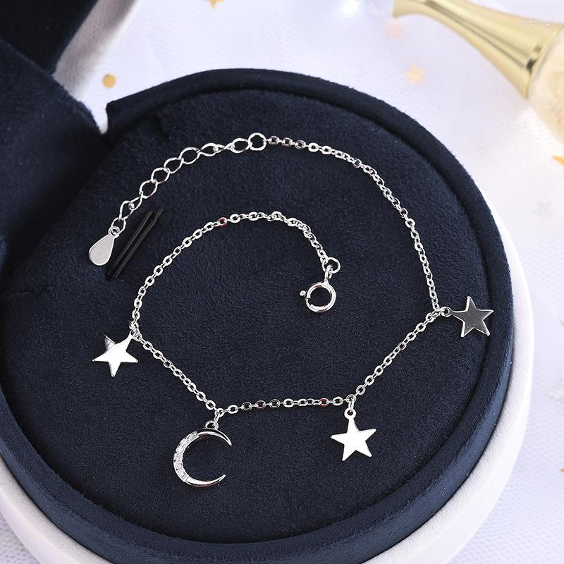 Link Bracelets Bohemia Style Silver Plated Moon Star 2022 Fashion Lady Micro Inlay Zircon For Women Wedding Jewelry
Link Bracelets Bohemia Style Silver Plated Moon Star 2022 Fashion Lady Micro Inlay Zircon For Women Wedding Jewelry