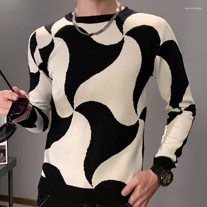 Men's Sweaters Contrasting Patchwork Pattern Knit T-Shirt High Elasticity Long Sleeve Slim Bottomed Tshirt Fall Men Streetwear Knitted Top, Green
Men's Sweaters Contrasting Patchwork Pattern Knit T-Shirt High Elasticity Long Sleeve Slim Bottomed Tshirt Fall Men Streetwear Knitted Top, Green