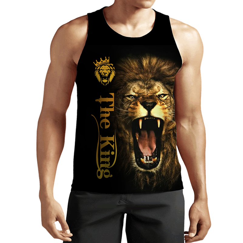 Plus-size -6XLSummer Men' Lion Tank Tops Animal 3D Printed Sleeveless Cool Vest Women Fashion Casual Harajuku Streetwear Clothing 011, The color of the picture
Plus-size -6XLSummer Men' Lion Tank Tops Animal 3D Printed Sleeveless Cool Vest Women Fashion Casual Harajuku Streetwear Clothing 011, The color of the picture