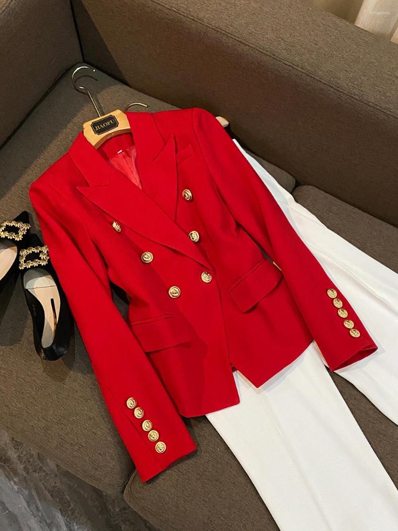 Women' Jackets 2022 Red Double-Breasted Coat Jacket Long Sleeves Autumn Spring Sexy Evening Party Bodycon Wholesale Womens Clothing HL
Women' Jackets 2022 Red Double-Breasted Coat Jacket Long Sleeves Autumn Spring Sexy Evening Party Bodycon Wholesale Womens Clothing HL