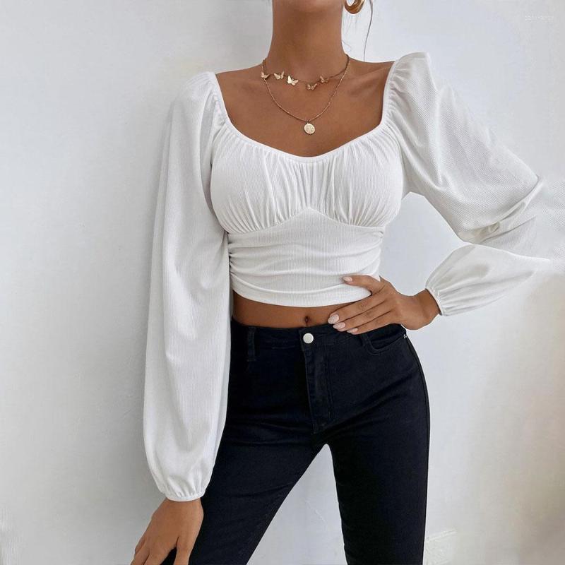 Women's T Shirts 2022 Women T-shirt Autumn And Winter Casual Party Slim Fit Long Sleeve White T-shirts Sexy Short Tops Woman Clothing
Women's T Shirts 2022 Women T-shirt Autumn And Winter Casual Party Slim Fit Long Sleeve White T-shirts Sexy Short Tops Woman Clothing