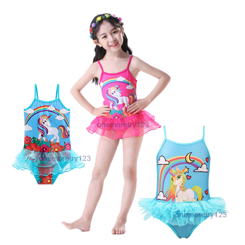 Girls One-Pieces Suspender Swimsuit Unicorn Designer Beachwear 3-10T Cute Girl Cartoon Printed Bathing Suit Kids Summer Comfortable Swimwear 3 Style, Rose #2
Girls One-Pieces Suspender Swimsuit Unicorn Designer Beachwear 3-10T Cute Girl Cartoon Printed Bathing Suit Kids Summer Comfortable Swimwear 3 Style, Rose #2
