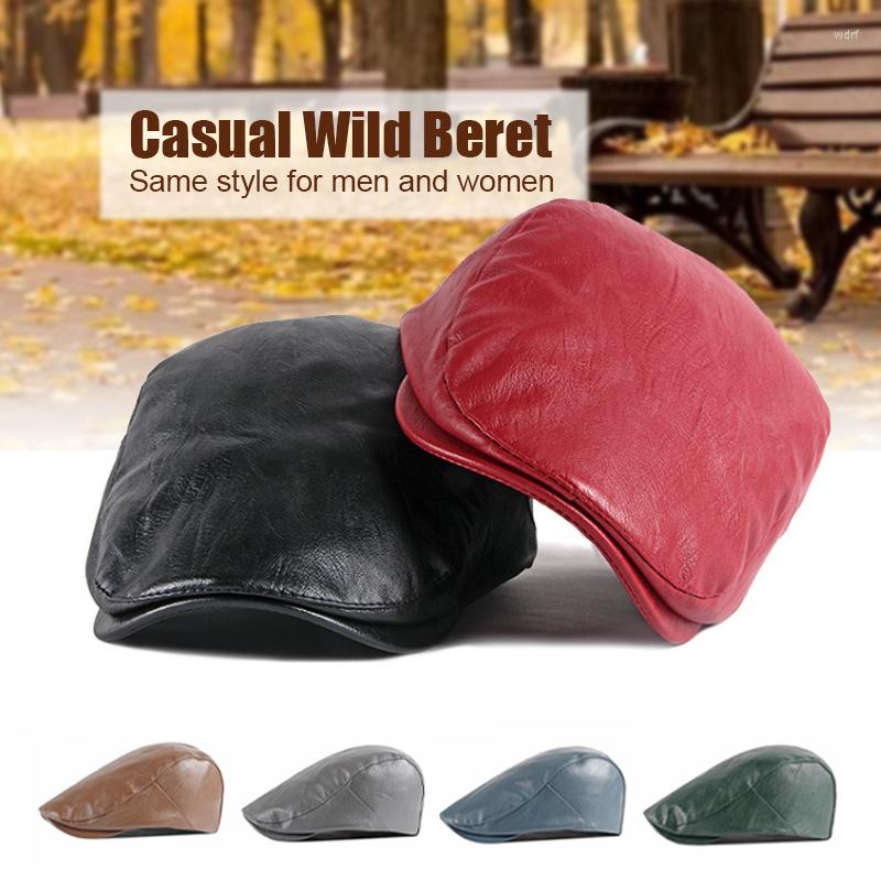 Berets Retro PU Leather Beret Classic Men's Winter Duckbill Hats Golf Flat Cabbie Sboy Cap Male Vintage Driving Caps
Berets Retro PU Leather Beret Classic Men's Winter Duckbill Hats Golf Flat Cabbie Sboy Cap Male Vintage Driving Caps