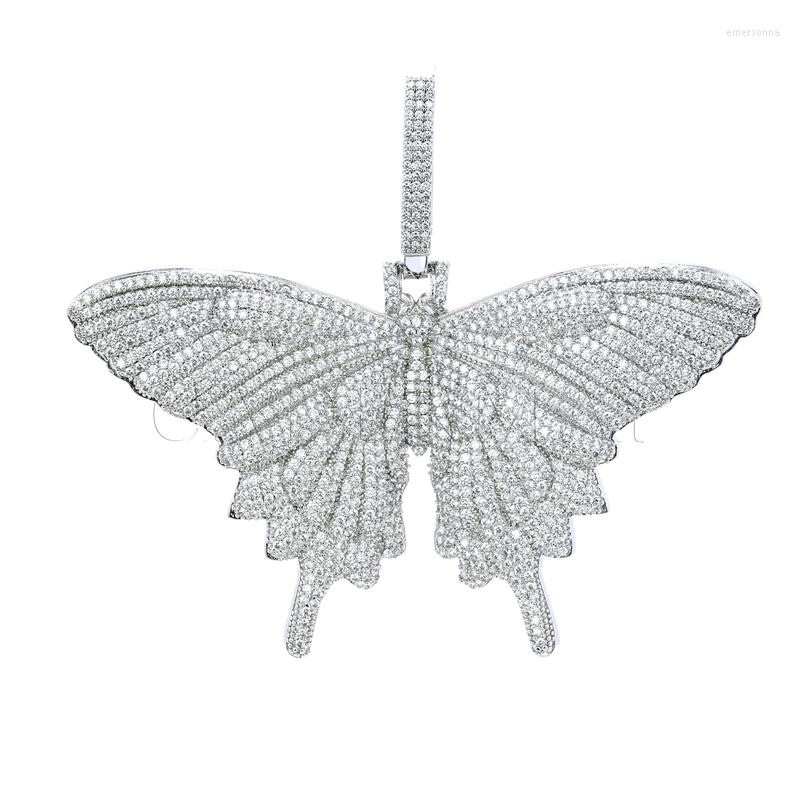 Chains Cadermay Silver Color Butterfly Pendant Necklace Female S925 Moissanite Shiny Crystal Clavicle Chain Fashion Design Jewelry
Chains Cadermay Silver Color Butterfly Pendant Necklace Female S925 Moissanite Shiny Crystal Clavicle Chain Fashion Design Jewelry