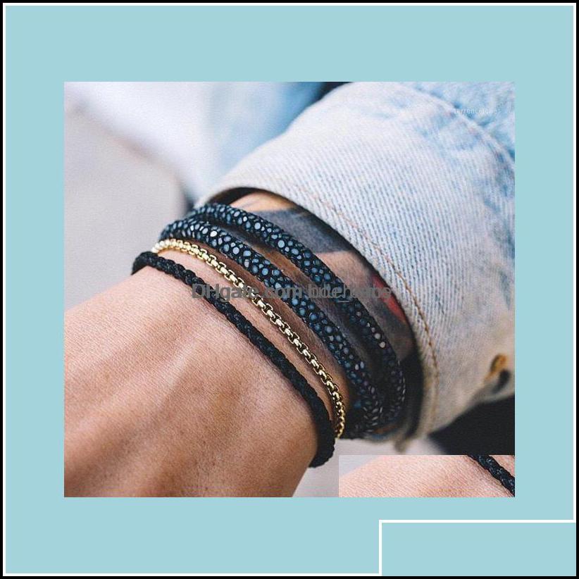 Bangle Bangle Jewelrybangle Exclusive Design Genuine Leather Strap Stainless Bracelets For Women Luxury Thailand Stingray Bracelet M Ot3Dc
Bangle Bangle Jewelrybangle Exclusive Design Genuine Leather Strap Stainless Bracelets For Women Luxury Thailand Stingray Bracelet M Ot3Dc