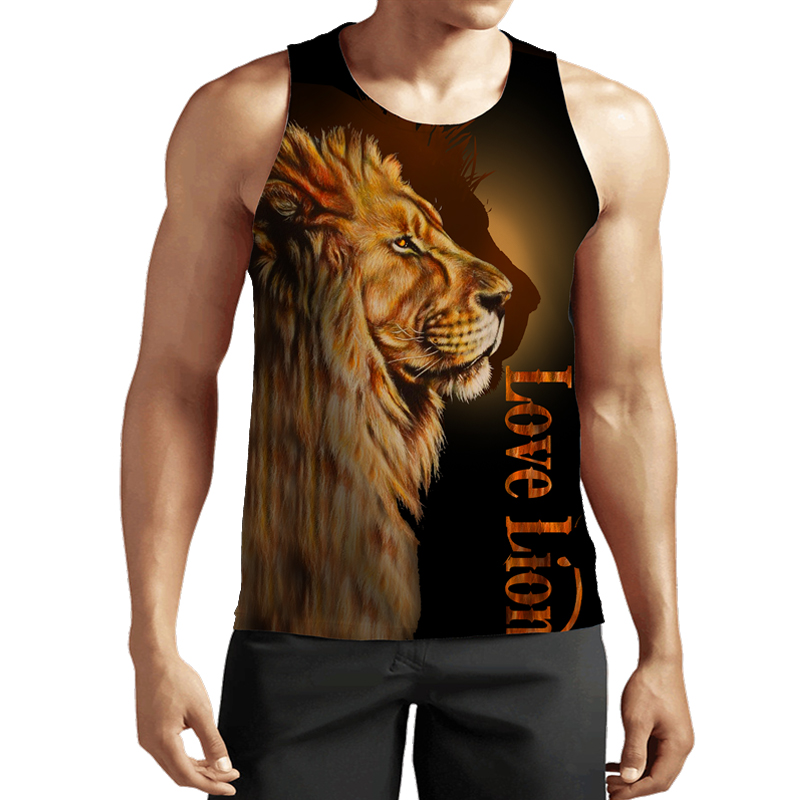 Plus-size -6XLSummer Men' Lion Tank Tops Animal 3D Printed Sleeveless Cool Vest Women Fashion Casual Harajuku Streetwear Clothing 008, The color of the picture
Plus-size -6XLSummer Men' Lion Tank Tops Animal 3D Printed Sleeveless Cool Vest Women Fashion Casual Harajuku Streetwear Clothing 008, The color of the picture