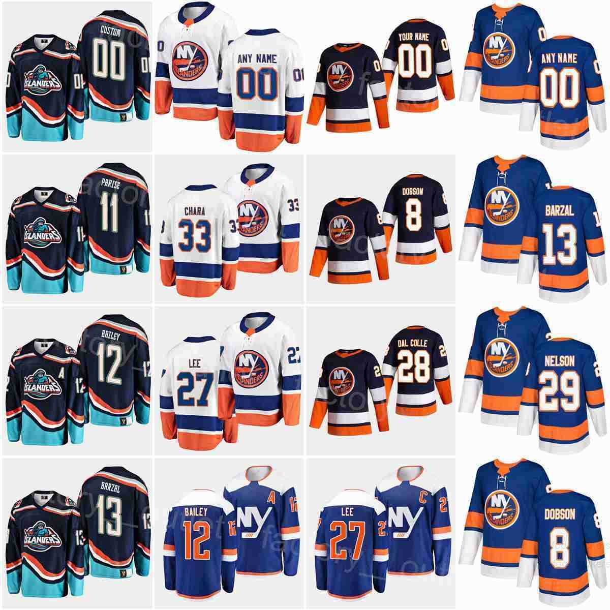 New York Hockey Islanders 12 Josh Bailey Jersey Reverse Retro 27 Anders Lee 33 Zdeno Chara 11 Zach Parise 28 Alexander Romanov Brock Nelson, Navy blue
New York Hockey Islanders 12 Josh Bailey Jersey Reverse Retro 27 Anders Lee 33 Zdeno Chara 11 Zach Parise 28 Alexander Romanov Brock Nelson, Navy blue