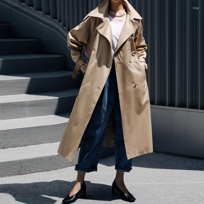 Women' Trench Coats Johnature Korean Fashion Solid Color All Match For Women 2022 Autumn Turn-down Collar Bandage Loose Female, Khaki
Women' Trench Coats Johnature Korean Fashion Solid Color All Match For Women 2022 Autumn Turn-down Collar Bandage Loose Female, Khaki