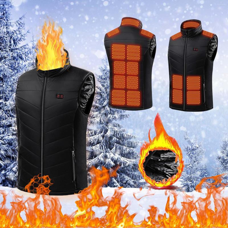 Men's Vests 2023 Nwe Men Winter Warm Usb Heating Jackets Smart Thermostat Pure Color Hooded Heated Clothing Waterproof Coat, Black
Men's Vests 2023 Nwe Men Winter Warm Usb Heating Jackets Smart Thermostat Pure Color Hooded Heated Clothing Waterproof Coat, Black