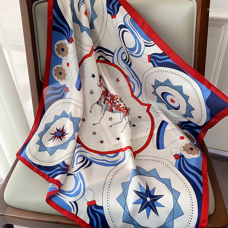 Scarves Fashion Small Square Scarf Female Horse Printed Multifunctional Decorative Summer Sunscreen Headband Tyin Gift
Scarves Fashion Small Square Scarf Female Horse Printed Multifunctional Decorative Summer Sunscreen Headband Tyin Gift