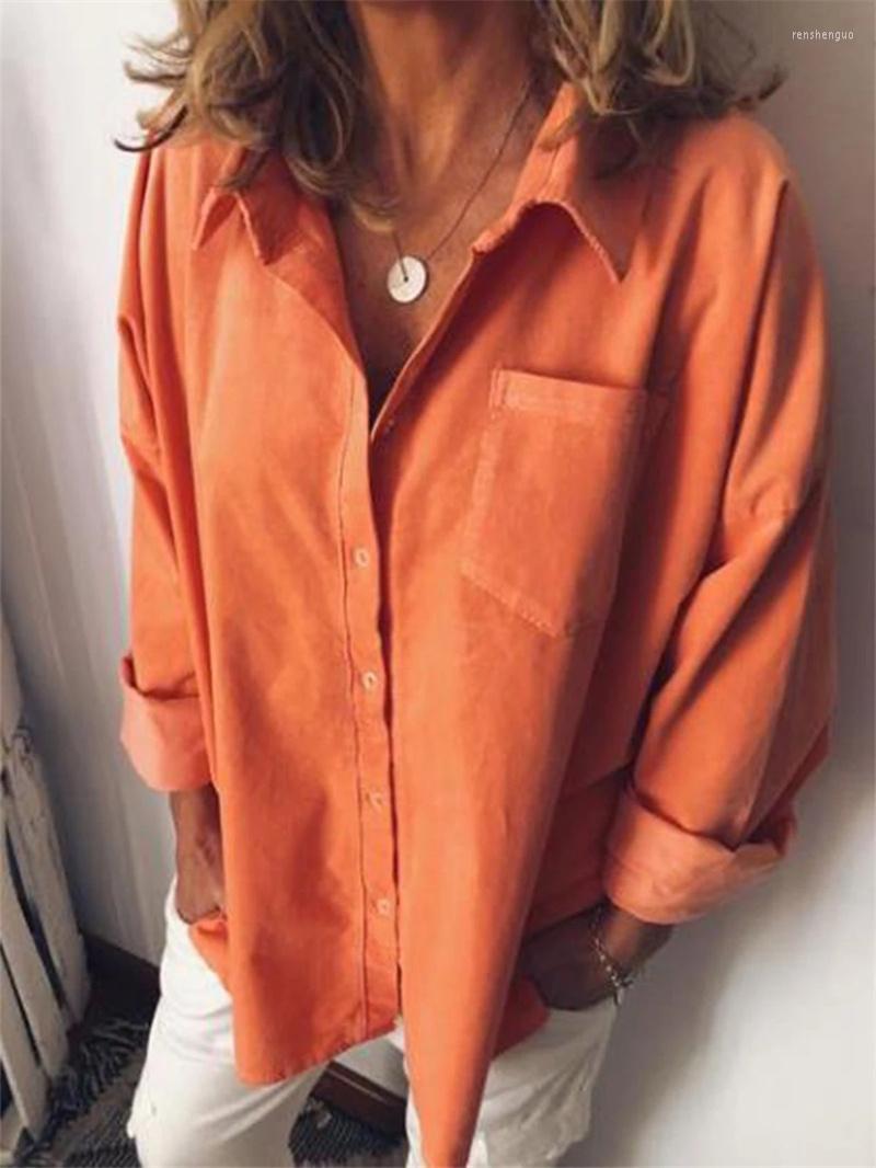 Women' Blouses Spring Autumn Ladies Temperament Shirt Fashion Girls Solid Color Long Sleeve Lapel Loose Single-breasted Tops, White
Women' Blouses Spring Autumn Ladies Temperament Shirt Fashion Girls Solid Color Long Sleeve Lapel Loose Single-breasted Tops, White
