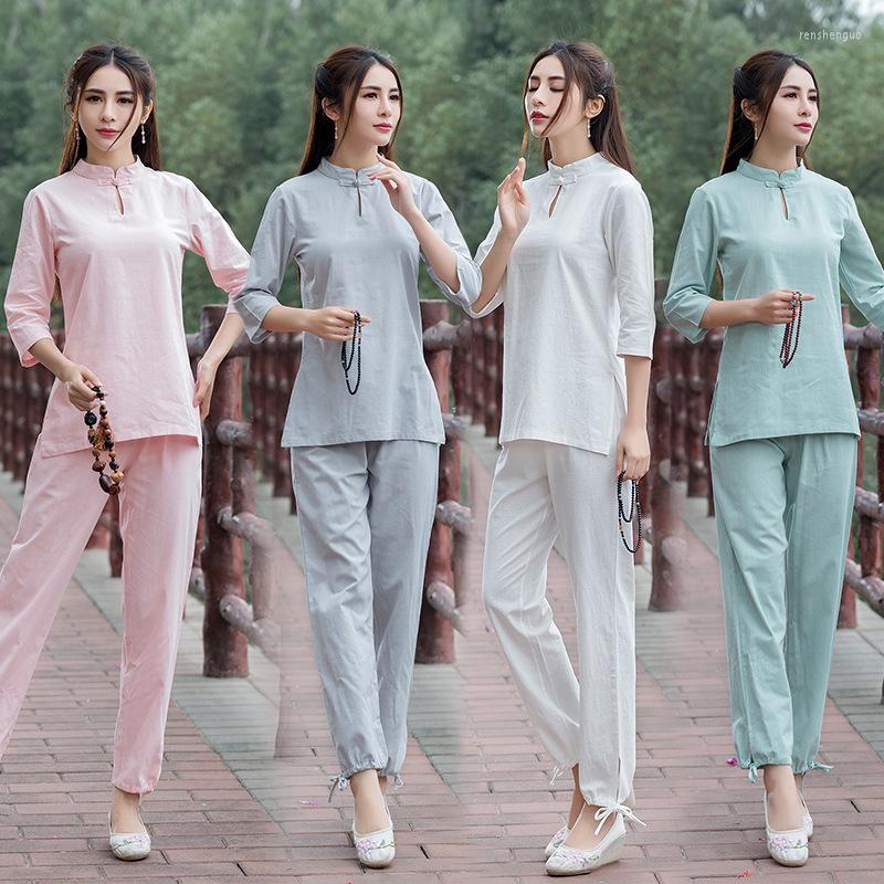 Ethnic Clothing 2022 Chinese Traditional Tai Chi Uniform Women's Yoga Set Casual Home Tang Dress Long Sleeve Shirt Pants
Ethnic Clothing 2022 Chinese Traditional Tai Chi Uniform Women's Yoga Set Casual Home Tang Dress Long Sleeve Shirt Pants