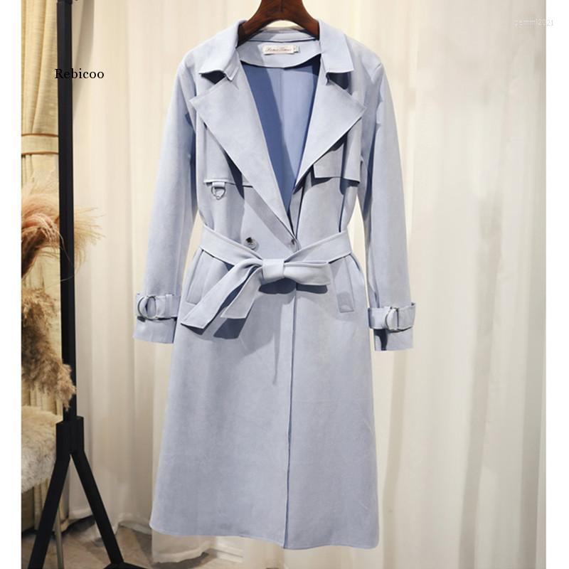 Women's Trench Coats Spring Autumn Coat For Women Luxury Deerskin Suede Elegant Female Double-breasted Slim Ladies Casual, Beige
Women's Trench Coats Spring Autumn Coat For Women Luxury Deerskin Suede Elegant Female Double-breasted Slim Ladies Casual, Beige
