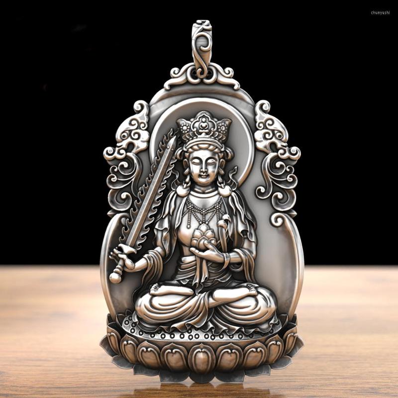 Pendant Necklaces Retro Void Tibetan Bodhisattva Is A Cow And Tiger Of The Life Buddha Solid Zodiac Guardian Necklace For Men Women
Pendant Necklaces Retro Void Tibetan Bodhisattva Is A Cow And Tiger Of The Life Buddha Solid Zodiac Guardian Necklace For Men Women
