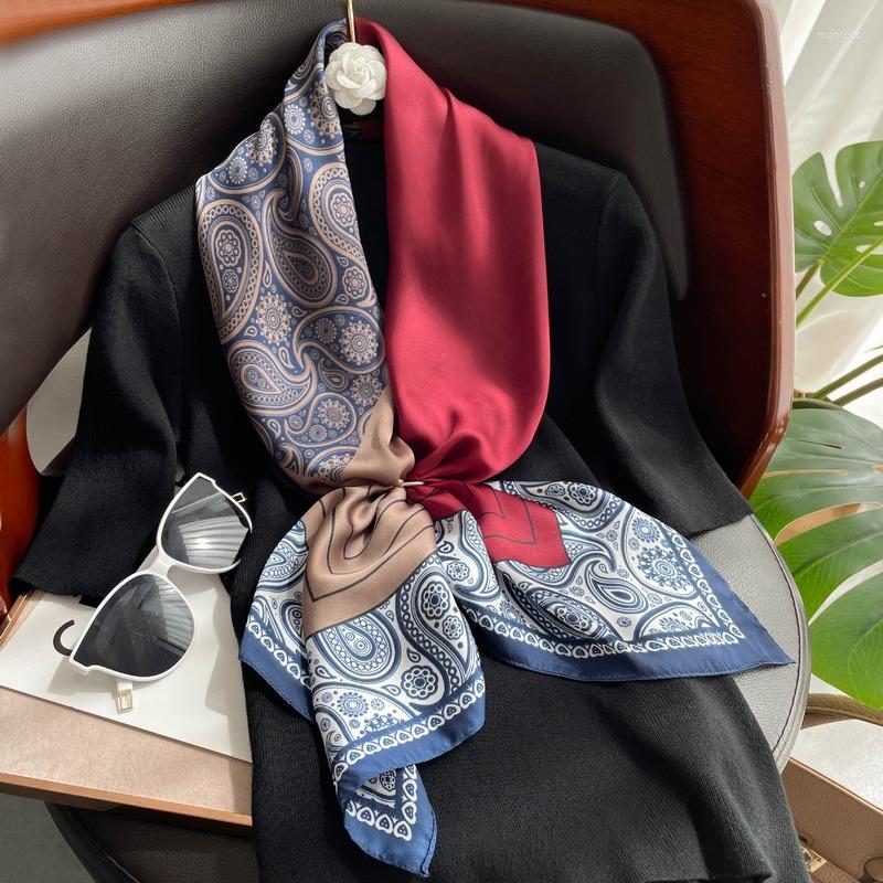 Scarves 2022 Square Scarfs Cashew Nut 90 90cm Silk Scarf Women's Fashion All-match Head Sunscreen Shawl Hijab Neck
Scarves 2022 Square Scarfs Cashew Nut 90 90cm Silk Scarf Women's Fashion All-match Head Sunscreen Shawl Hijab Neck
