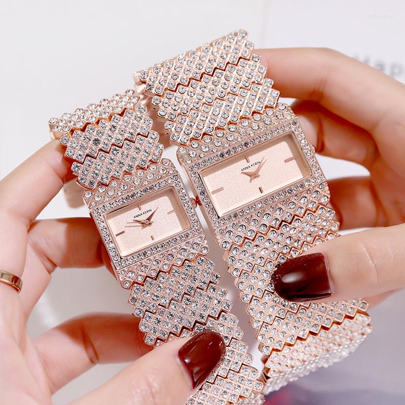 Wristwatches Noble Ladies Party Dress Watch Waterproof Full Diamond Square Women Quartz Small Big Strap Montre Femmes, Silver large
Wristwatches Noble Ladies Party Dress Watch Waterproof Full Diamond Square Women Quartz Small Big Strap Montre Femmes, Silver large