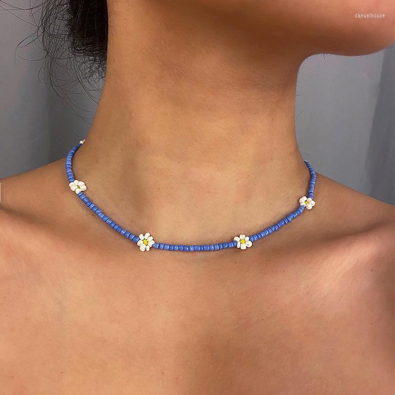 Choker Bohemian Colorful Seed Bead Flower Necklace Statement Short Collar Clavicle Chain Women Fashion Jewelry Bijoux
Choker Bohemian Colorful Seed Bead Flower Necklace Statement Short Collar Clavicle Chain Women Fashion Jewelry Bijoux