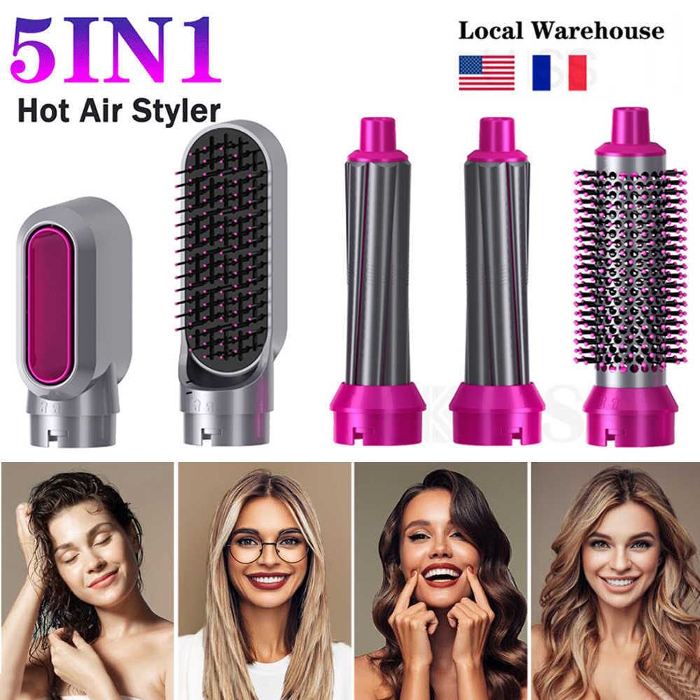 Hair Curlers Straighteners 5 In 1 Styler Professional Dryer Brush Blow Hot Air dryer Electric Curler Wand Curling Iron W221101
Hair Curlers Straighteners 5 In 1 Styler Professional Dryer Brush Blow Hot Air dryer Electric Curler Wand Curling Iron W221101