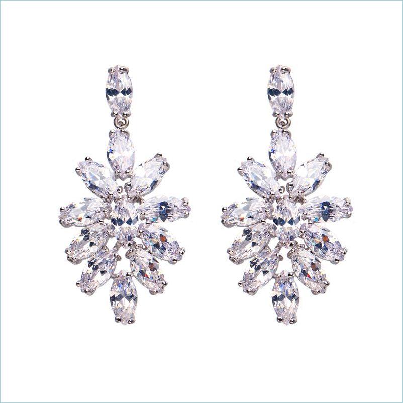 Stud Stud Bettyue Brand Fashion Luxury Charm Cubic Zircon White Gold Color Personality Jewelry Earrings For Woman Wedding Party Gift Dh2Pj
Stud Stud Bettyue Brand Fashion Luxury Charm Cubic Zircon White Gold Color Personality Jewelry Earrings For Woman Wedding Party Gift Dh2Pj