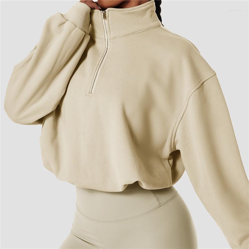 Active Shirts High Collar Fitness Sports Hoodie Women Outdoor Running Zipper Loose Long Sleeve Yoga Top Gym Shirt, Brown
Active Shirts High Collar Fitness Sports Hoodie Women Outdoor Running Zipper Loose Long Sleeve Yoga Top Gym Shirt, Brown